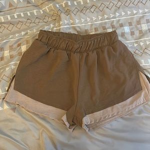 Altar’d State Revival Brown Athletic Shorts (M)